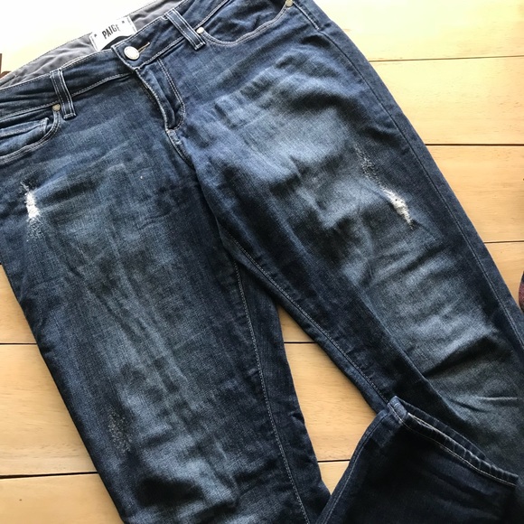 Paige Jimmy Jimmy Skinny Distressed Jeans 👖 - Picture 4 of 5